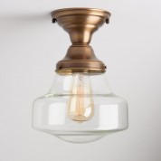 Ceiling crystal glass lamps