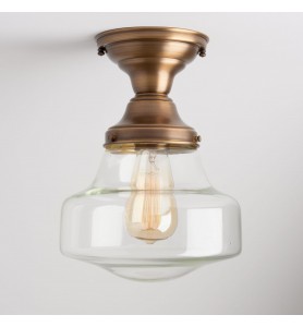 Ceiling crystal glass lamps