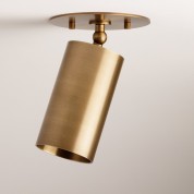 Mid-Century Modern Dimmable Semi-Flush Light