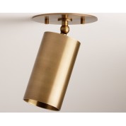 Mid-Century Modern Dimmable Semi-Flush Light
