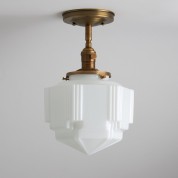 Skyscraper - Brass Ceiling Light Fixture