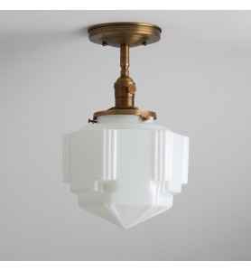 Skyscraper - Brass Ceiling Light Fixture