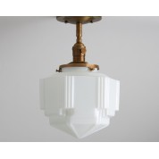 Skyscraper - Brass Ceiling Light Fixture